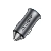 Автомобільний зарядний пристрій Acefast B16 95W USB-A + USB-C Grey (6974316284970)