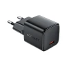 Мережевий зарядний пристрій Acefast A117 GaN PD 20W USB-C чорний (Acefast A117)