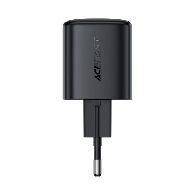 Мережевий зарядний пристрій Acefast A119 GaN PD 45W USB-C Black (6974316285007)