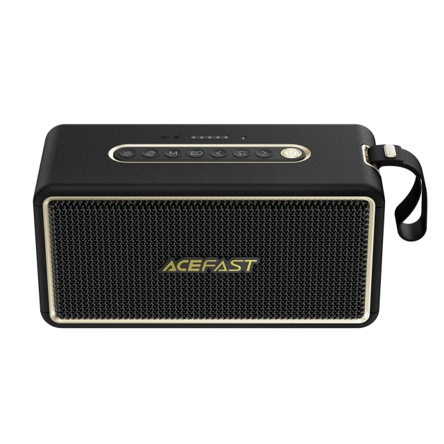 Колонка Acefast K3 Ultra RGB Bluetooth 5.4 Black (6974316285106)