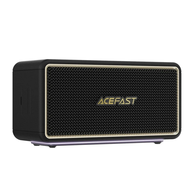 Колонка Acefast K3 Ultra RGB Bluetooth 5.4 Black (6974316285106)