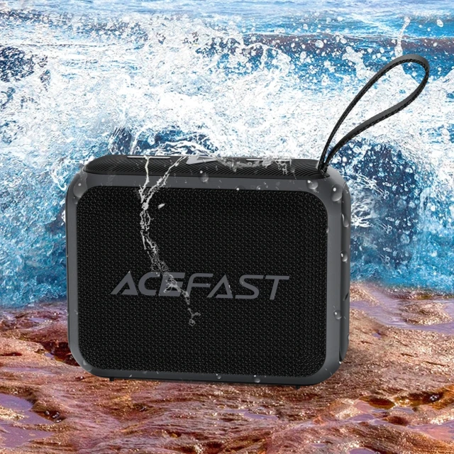 Колонка Acefast K4 Go Bluetooth 5.4 Black (6974316285113)