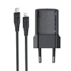 Мережевий зарядний пристрій Acefast A118 30W GaN USB-C з кабелем USB-C to Lightning 1.2м Black (6974316285182)