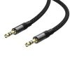 Кабель AUX Acefast J10 mini jack 3.5mm 1m Black (6974316285267)