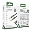 Кабель AUX Acefast J10 mini jack 3.5mm 1m Black (6974316285267)
