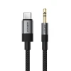 Кабель Acefast J11 USB-C на mini jack 3.5mm 1m Black (6974316285274)