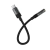 Адаптер Acefast J12 USB-C на mini jack 3.5 mm Black (6974316285281)