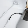 Адаптер Acefast J12 USB-C на mini jack 3.5 mm Black (6974316285281)