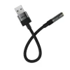 Адаптер Acefast J13 USB-A на mini jack 3.5 mm Black (6974316285298)