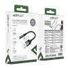 Адаптер Acefast J13 USB-A на mini jack 3.5 mm Black (6974316285298)