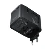 Адаптер Acefast Z8 GaN 45W 3x USB-C + 2x USB-A з AC 2500W Black (6974316285403)