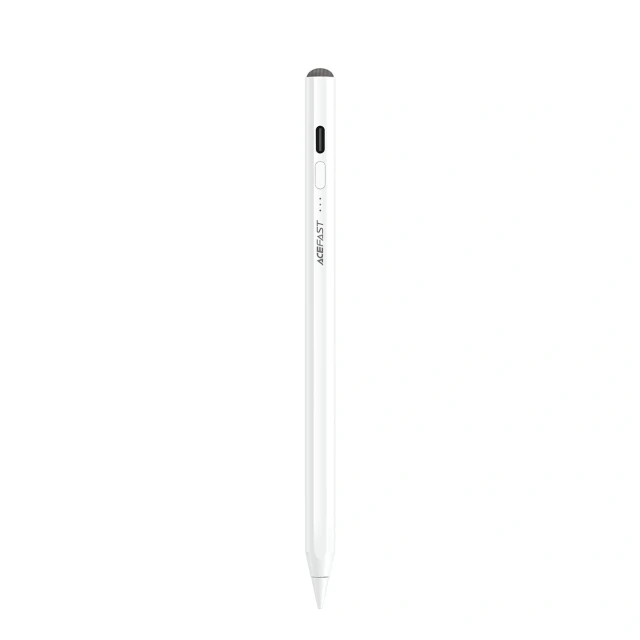 Стилус Acefast V2 для iPad з 2 змінними наконечниками White (6974316285441)