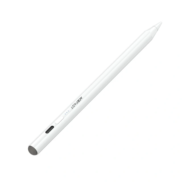 Стилус Acefast V2 для iPad з 2 змінними наконечниками White (6974316285441)