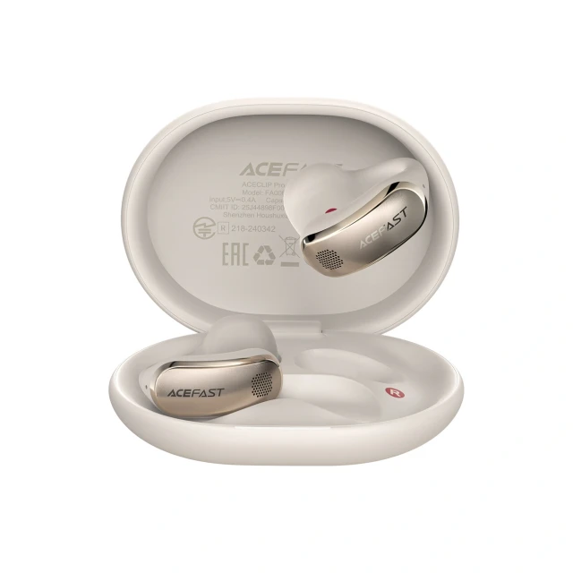 Навушники Acefast FA006 ACECLIP Pro OWS Gold (6974316285595)