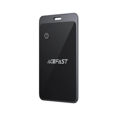 Bluetooth-трекер Acefast S3 у вигляді картки сумісний з Apple Find My Grey (6974316285694)