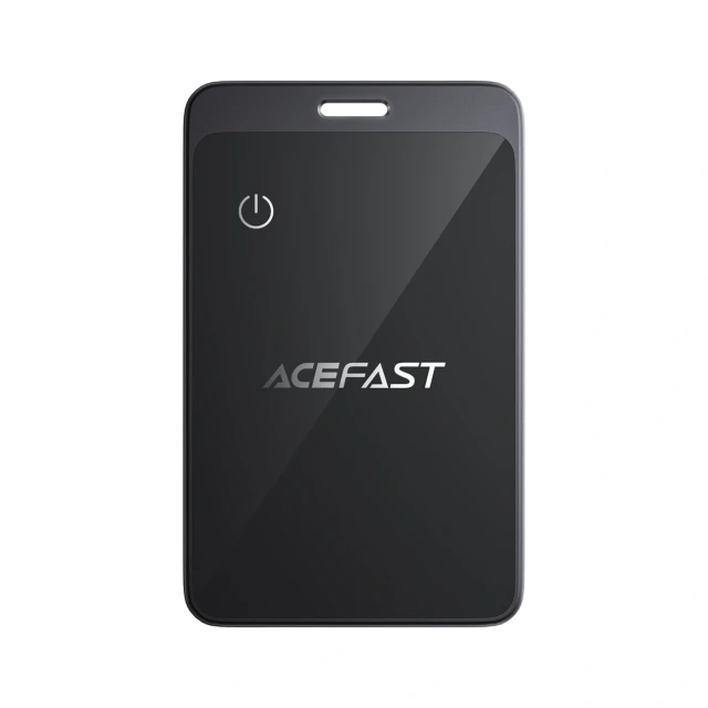 Bluetooth-трекер Acefast S3 у вигляді картки сумісний з Apple Find My Grey (6974316285694)