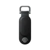 Bluetooth-трекер Acefast S4 у вигляді брелока для ключів сумісний з Apple Find My Black (6974316285755)