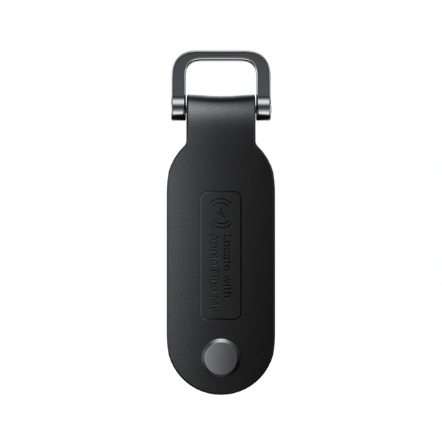 Bluetooth-трекер Acefast S4 у вигляді брелока для ключів сумісний з Apple Find My Black (6974316285755)