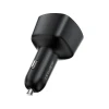 Автомобільний зарядний пристрій Acefast B18 200W 2x USB-C + USB-A Black (6974316285953)
