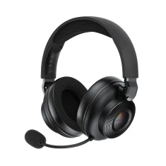 Навушники Acefast H15 ігрові бездротові Bluetooth/2.4GHz/AUX з мікрофоном та RGB Black (6974316286424)