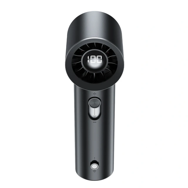 Вентилятор ручний Acefast YF1 з дисплеєм LED Black (6974316286653)
