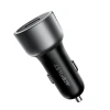 Автомобільний зарядний пристрій Acefast B21 75W USB-C + USB-A Black (6974316286684)