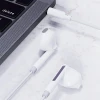 Навушники дротові Acefast L14 з мікрофоном mini jack 3.5 mm White (6974316286707)