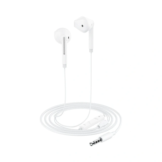 Навушники дротові Acefast L14 з мікрофоном mini jack 3.5 mm White (6974316286707)