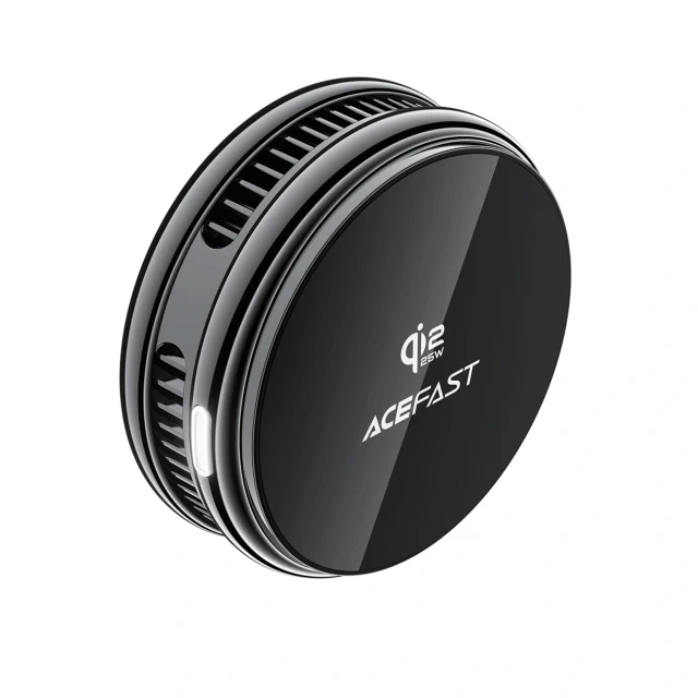 Бездротова зарядка Acefast E47 Qi2 25W магнітна Black (6974316286752)