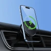Автодержатель Acefast D66 с беспроводной зарядкой Qi2 25W и охлаждением Black (6974316286769)