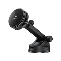 Автотримач Acefast D67 з бездротовою зарядкою Qi2 25W та охолодженням Black (6974316286776)