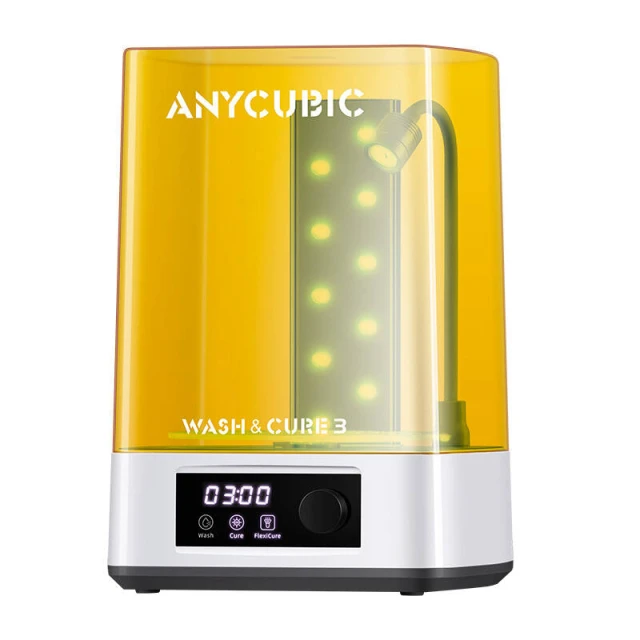 Мийка та затверджувач відбитків 3D ANYCUBIC Wash & Cure 3 (WS3A0WH-Y-O)