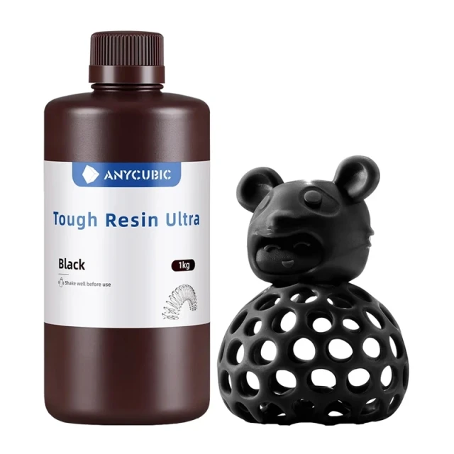 Смола ANYCUBIC Tough Resin Ultra Black (SCRBK-10-IPO-01)
