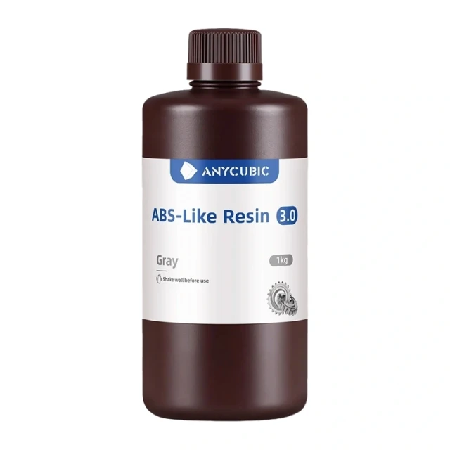 Смола для 3D друку ANYCUBIC ABS-Like Resin 3.0 Gray (SABL3GY-10-IPO-01)