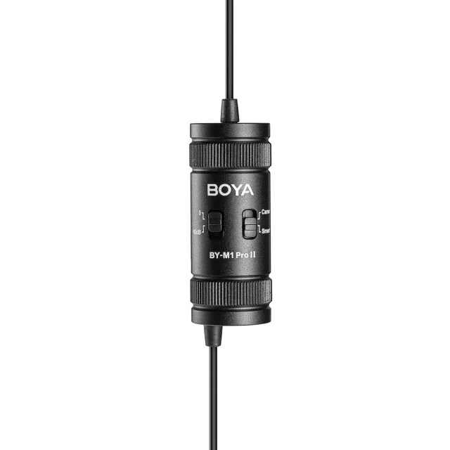 Микрофон петличный BOYA BY-M1 Pro II проводной (6974700652484)
