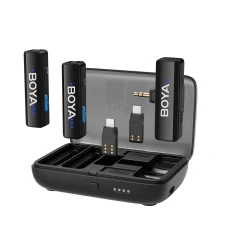 Мікрофони BOYA BOYALINK V2.0 бездротові 2.4GHz USB-C Black