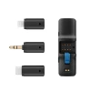 Мікрофони BOYA BOYALINK V2.0 бездротові 2.4GHz USB-C Black