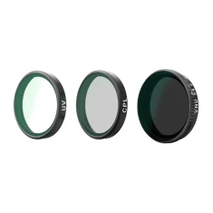Набір фільтрів Telesin CPL/VND8/UV для DJI Osmo Action 6 (3 pack) (S5-FLT-41)