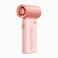 Портативний вентилятор Jisulife Handheld Fan Life9 3600mAh USB Pink (6975061532606)