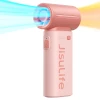 Портативний вентилятор Jisulife Handheld Fan Life9 3600mAh USB Pink (6975061532606)