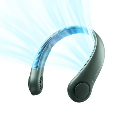 Вентилятор на шию Jisulife Neck Fan Life3 портативний USB Green (6975061533047)