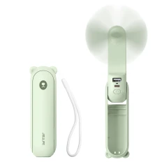 Вентилятор портативний Jisulife Handheld Fan Life8 2000 mAh USB Green