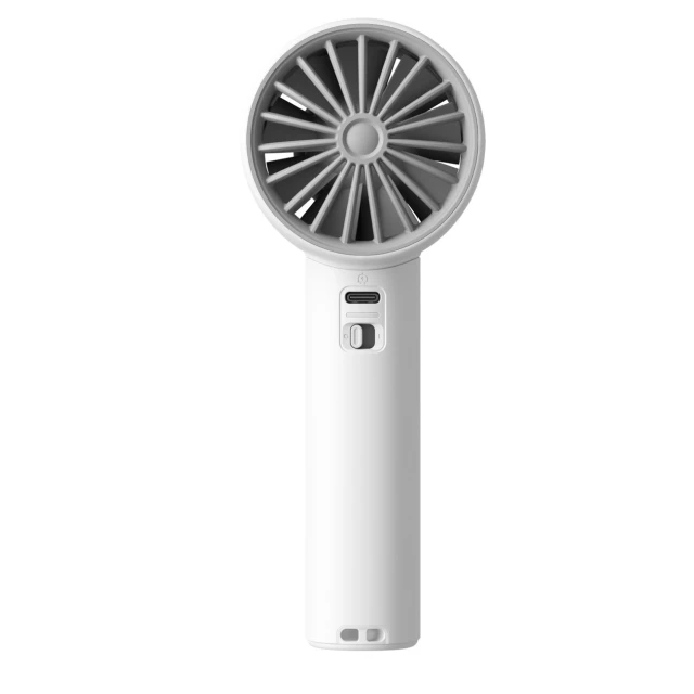 Портативний вентилятор Jisulife Handheld Fan 10 4000mAh USB Gray (6975061536666)
