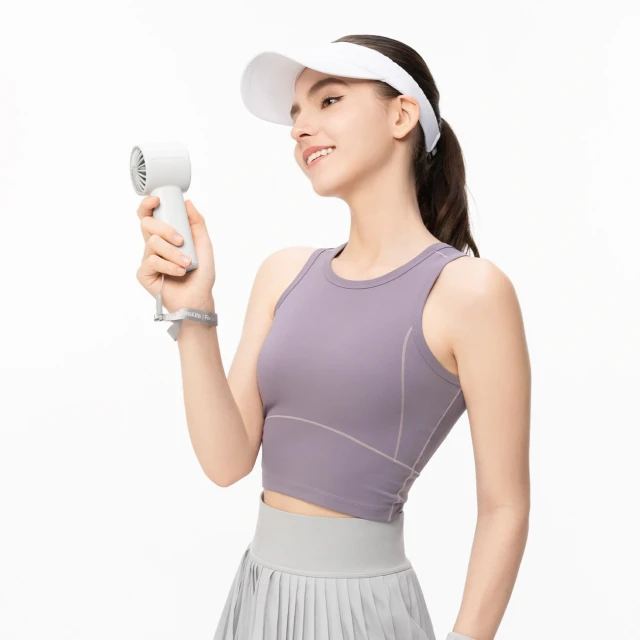 Портативний вентилятор Jisulife Handheld Fan 10 4000mAh USB Gray (6975061536666)