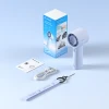 Портативний вентилятор Jisulife Handheld Fan 10 4000mAh USB Blue (6975061536673)