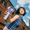 Портативний вентилятор Jisulife Handheld Fan 10 4000mAh USB Blue (6975061536673)