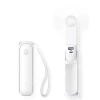 Мініатюрний вентилятор Jisulife Handheld Fan Life8 Plus USB 4500mAh White (6975061536727)