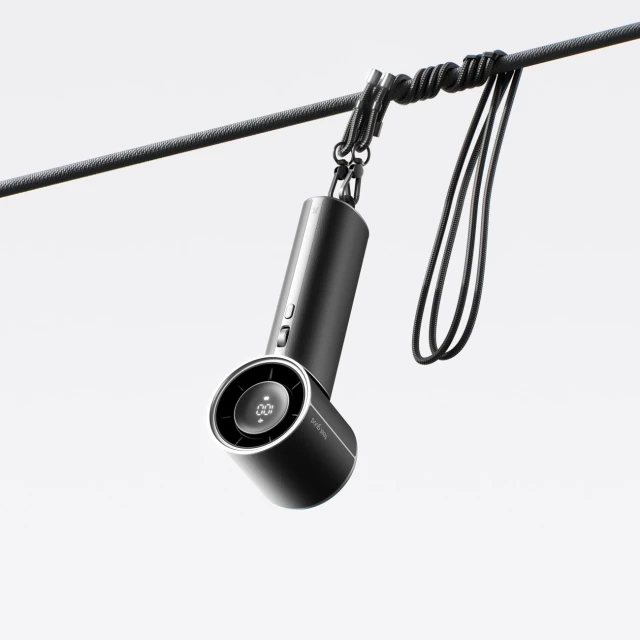 Вентилятор портативний Jisulife Handheld Fan Pro1 Mini 4250 mAh USB-C Black