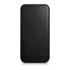 Чохол iCarer CE Oil Wax Premium Leather Folio Case для iPhone 14 Plus Black with MagSafe (AKI14220707-BK)