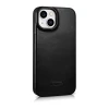 Чохол iCarer CE Oil Wax Premium Leather Folio Case для iPhone 14 Plus Black with MagSafe (AKI14220707-BK)